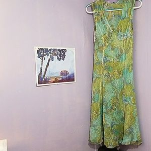 Komarov Midi Chiffon Dress